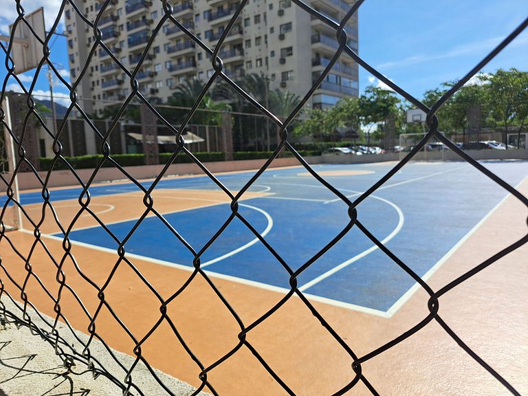 Aluguel Mensal Resort Piscina Sauna Academia Barra - Super m