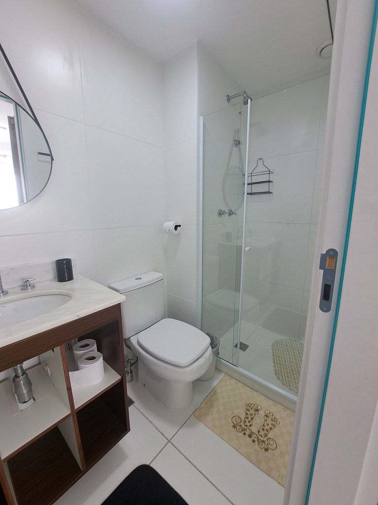 Aluguel Mensal Resort Piscina Sauna Academia Barra - Super m