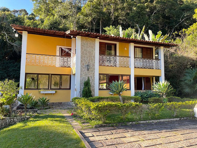 Linda Casa 4qts Piscina Churrasqueira Petrópolis - Venha par