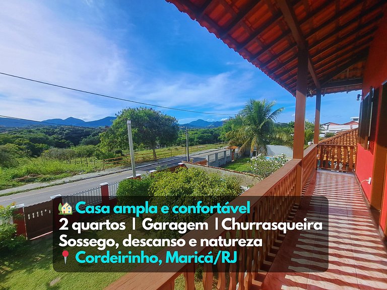 Casa ampla Churrasqueira Natureza Maricá RJ