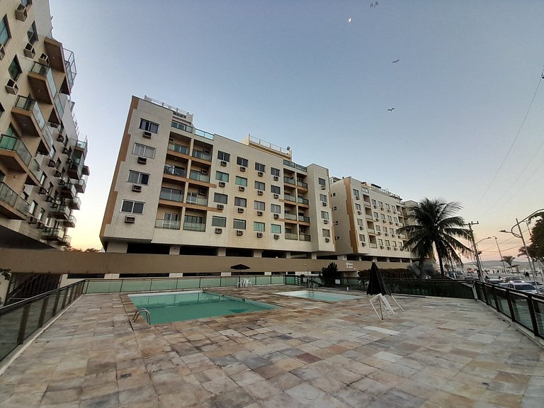 Lindo Apto Orla da Praia do Forte Cabo-Frio RJ