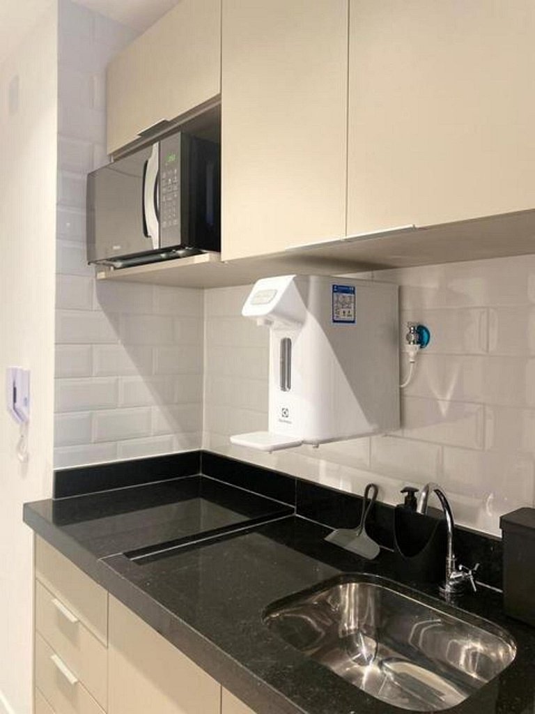 Flat moderno Garagem AR cond Jardim Amália VR