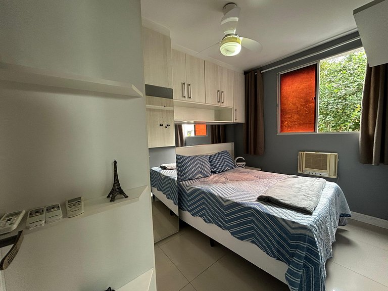 Apto 2 Qqts Piscina Vaga AR Campo Grande RJ