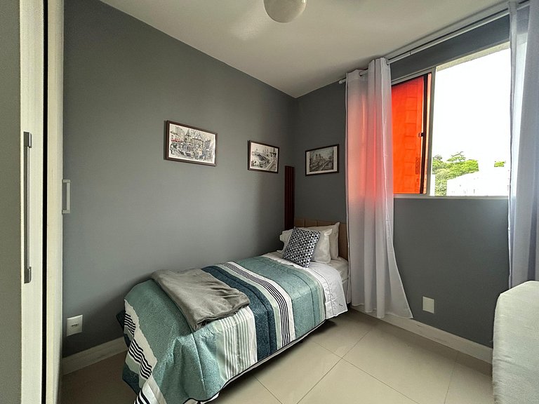 Apto 2 Qqts Piscina Vaga AR Campo Grande RJ