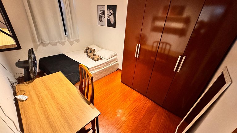 Apartamento com garagem ao lado do Mineirão