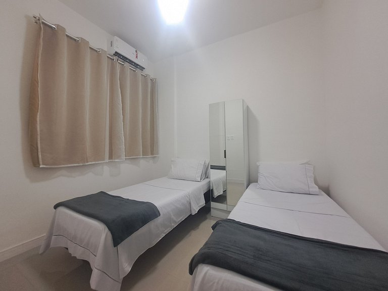 Apto 2 qts Tudo Novinho Ar-Condicionado Aterro do Flamengo -