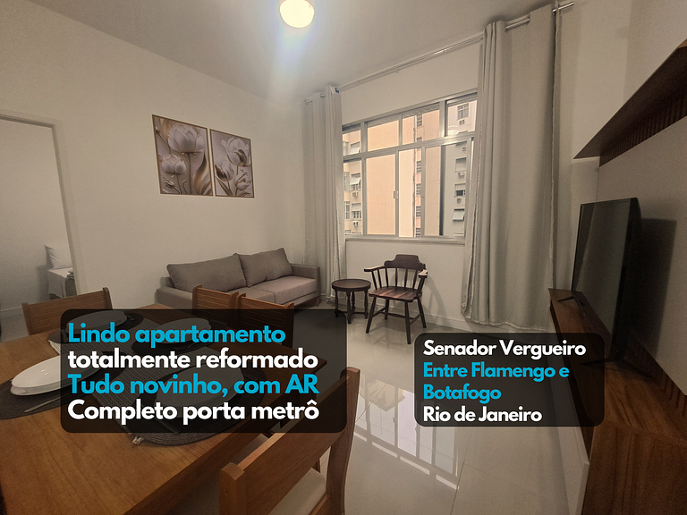 Apto 2 qts Tudo Novinho Ar-Condicionado Aterro do Flamengo -