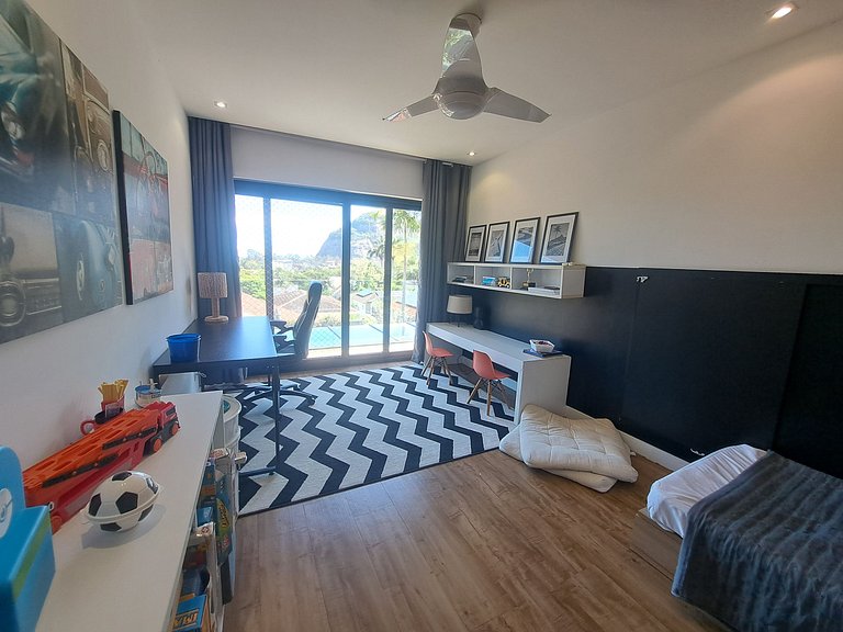 Mansão Super conforto Itanhangá Barra da Tijuca prox ao Rock