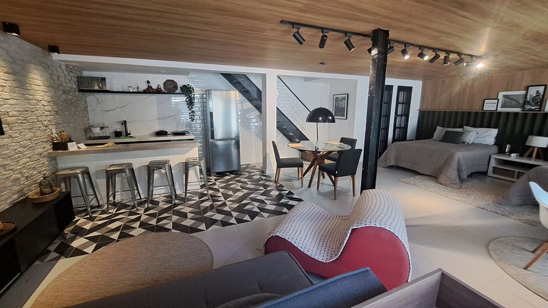 Confortável Studio Ar Vaga Itanhangá Barra RJ prox ao Rock i