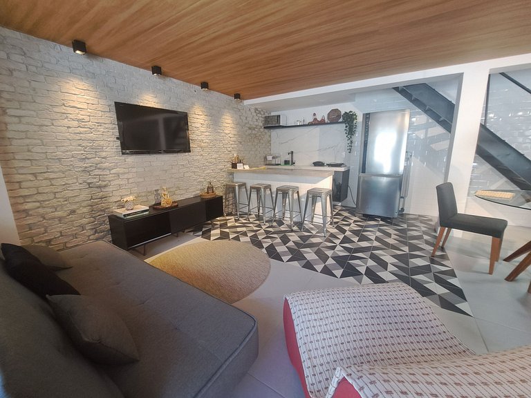 Confortável Studio Ar Vaga Itanhangá Barra RJ prox ao Rock i