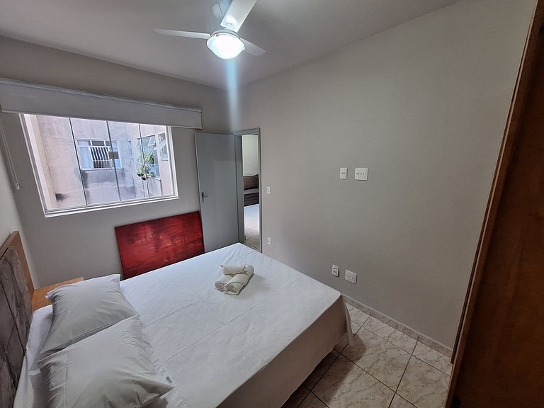 Apto completo e confortável no Aterrado