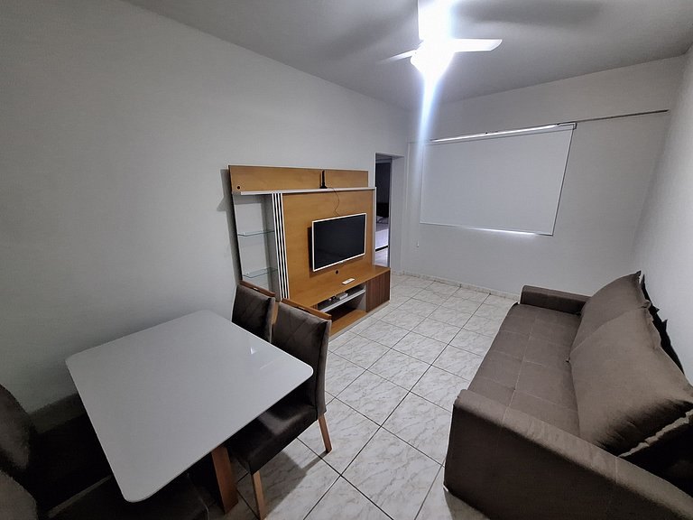 Apto completo e confortável no Aterrado