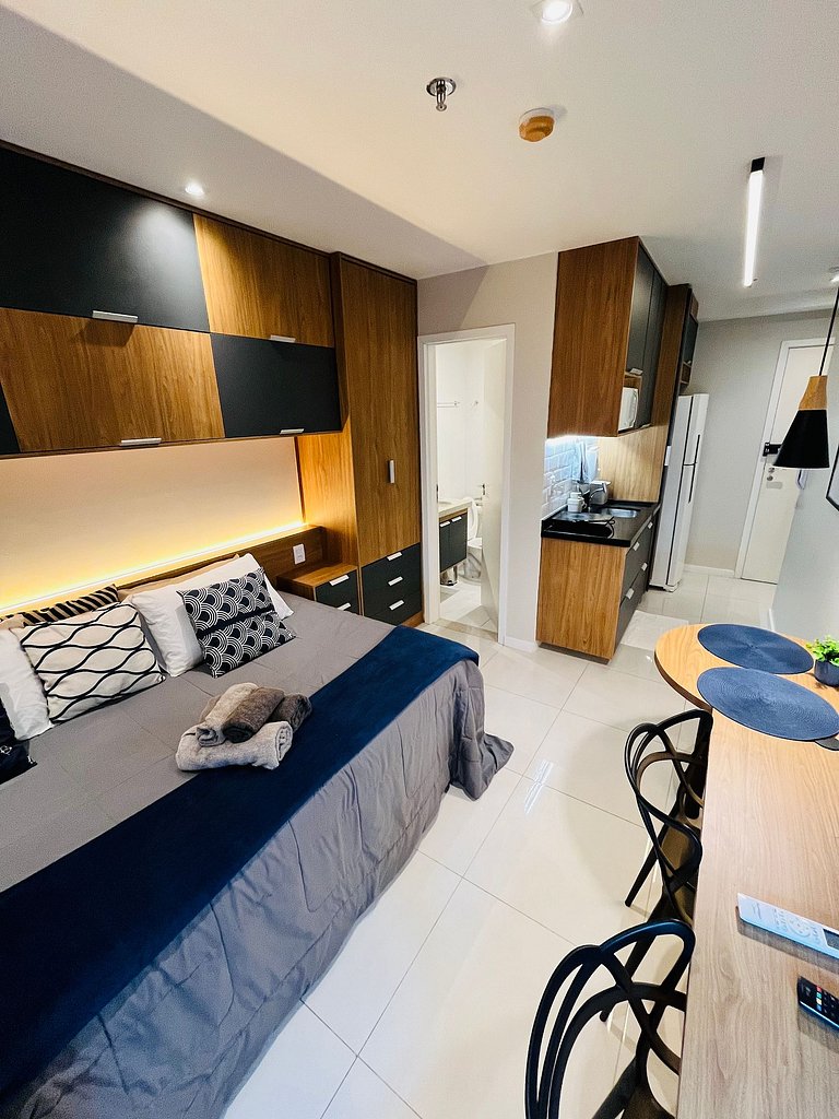 Flat Alto Padrão com Ar-Condicionado Volta Redonda