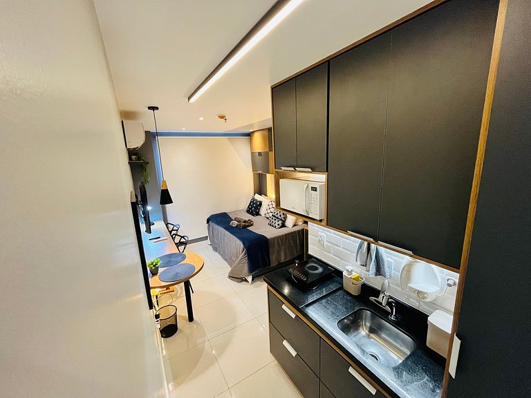 Flat Alto Padrão com Ar-Condicionado Volta Redonda