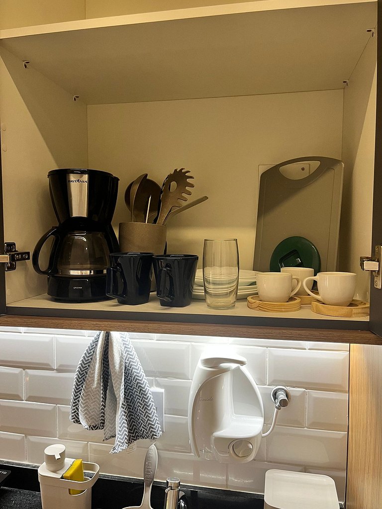 Flat Alto Padrão com Ar-Condicionado Volta Redonda