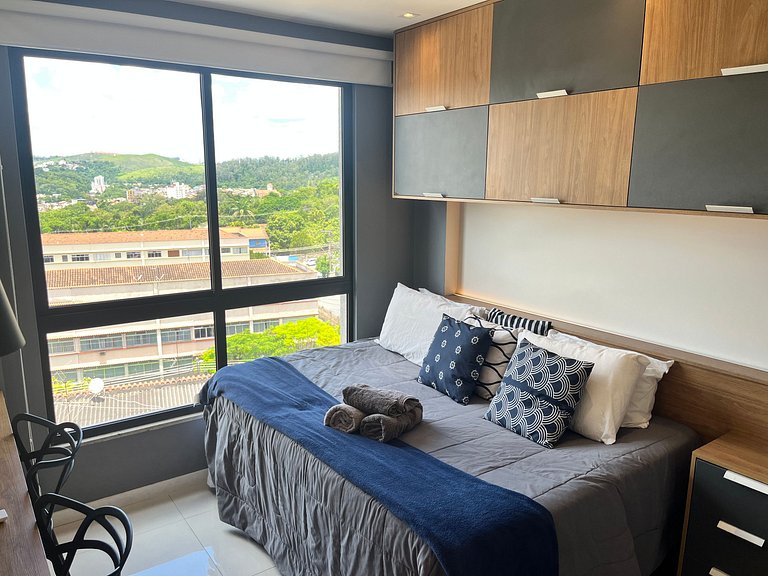 Flat Alto Padrão com Ar-Condicionado Volta Redonda