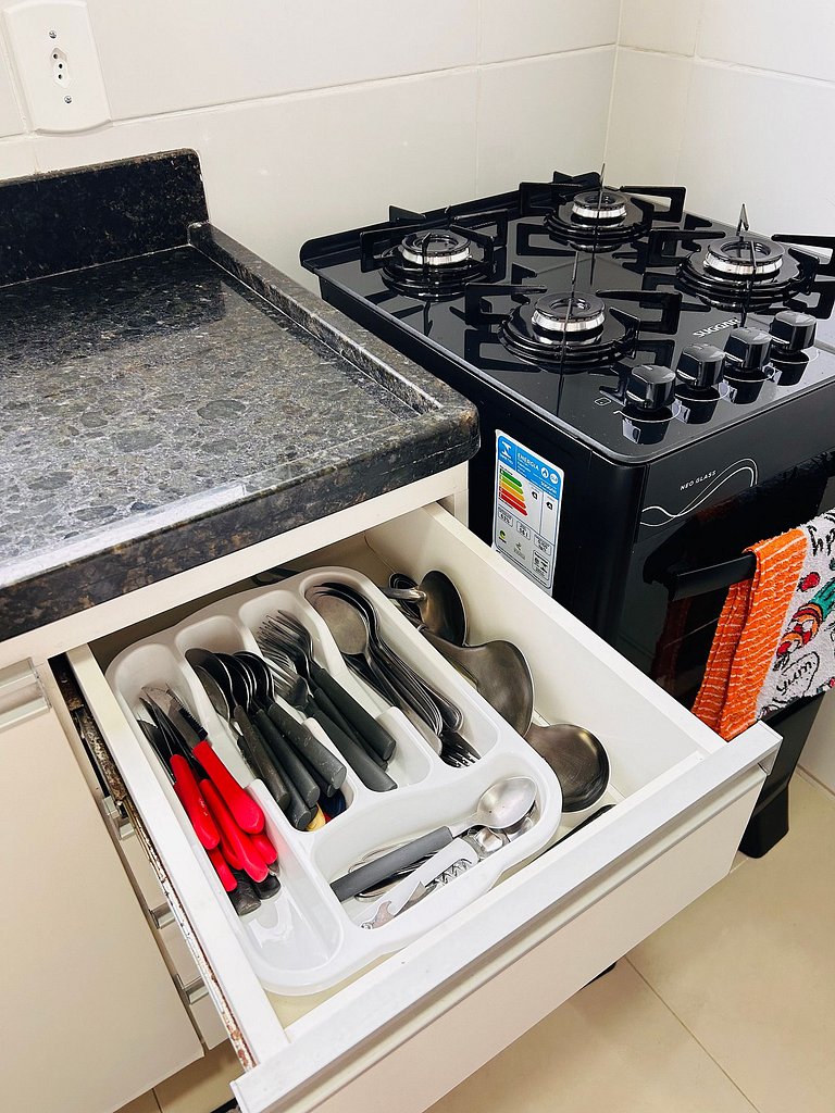 Apt Completo e Moderno na Praia do Morro Guarapari