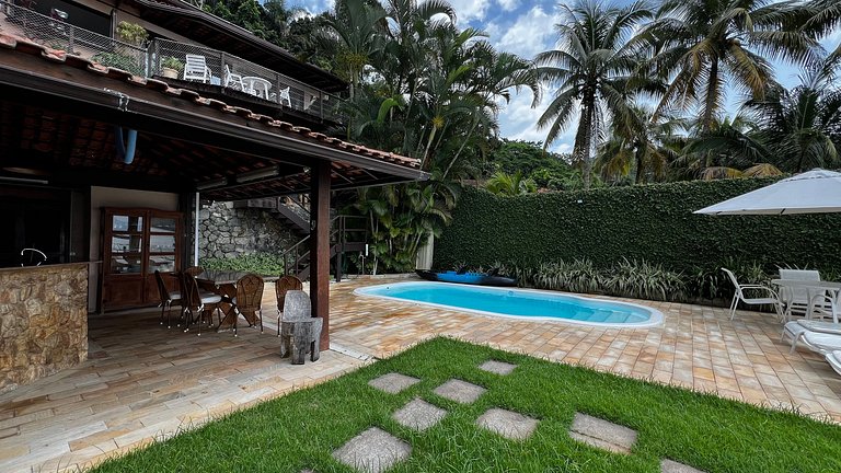 Mega Casa Angra Deck Piscina Beira Mar Praia Leste