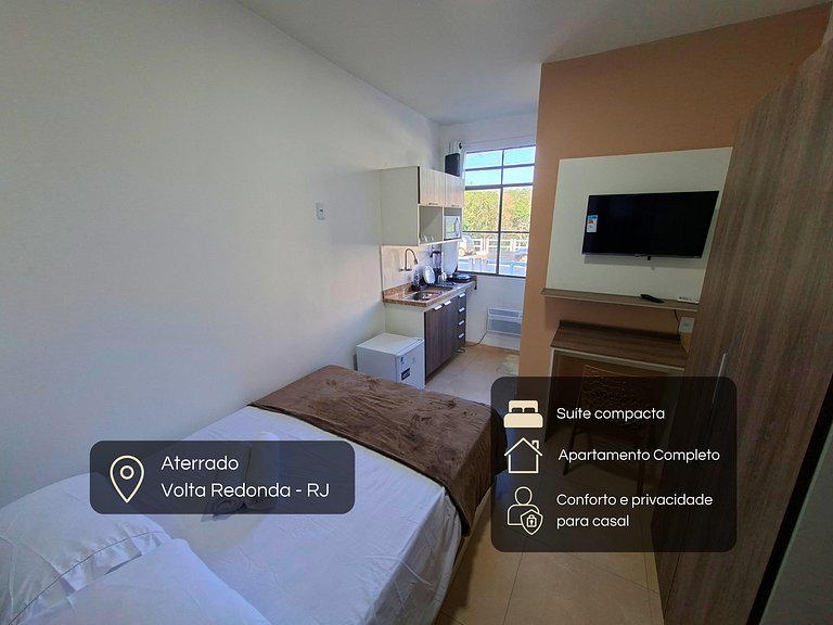 Compact and cozy studio near CSN/Unifoa