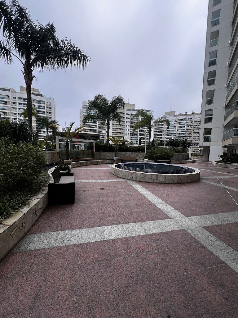 Apt Confortável AR piscina vaga Recreio