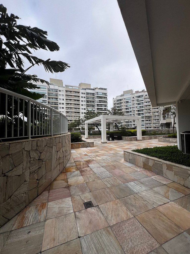 Apt Confortável AR piscina vaga Recreio