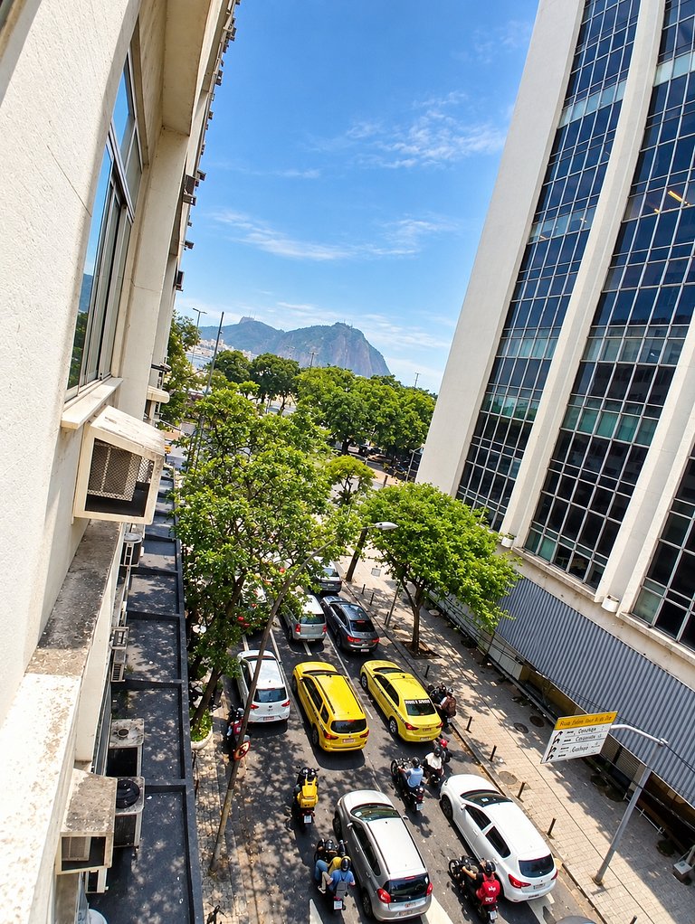 Studio Confortável quadra da praia Botafogo