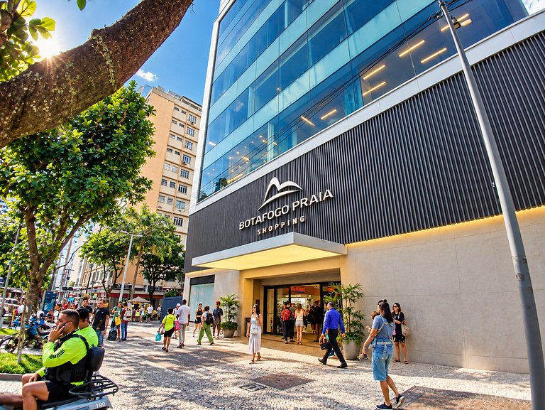 Studio Confortável quadra da praia Botafogo