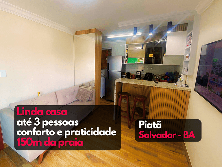 Casa aconchegante próxima Praia de Piatã Salvador/BA