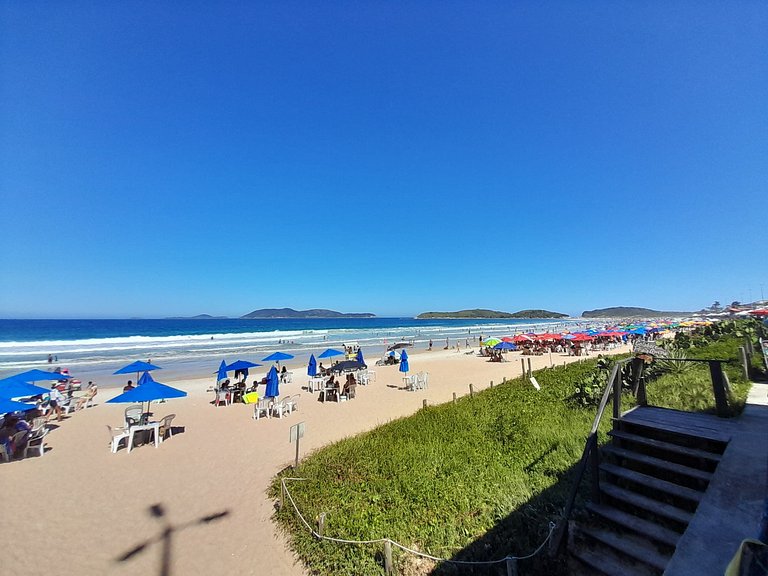 Casa espaçosa à beira-mar Peró Cabo Frio RJ