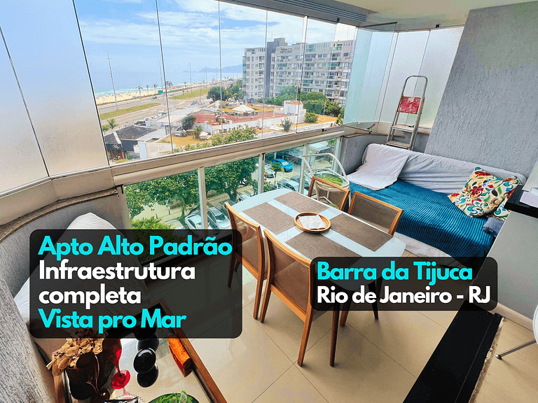 Condomínio Resort Beira Mar Vista Barra da Tijuca - Ar condi