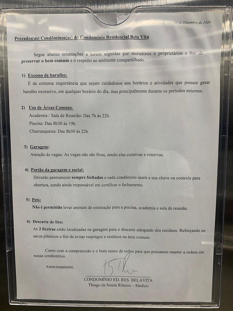 Estúdio novíssimo Garagem Ar Cond São Lourenço/MG