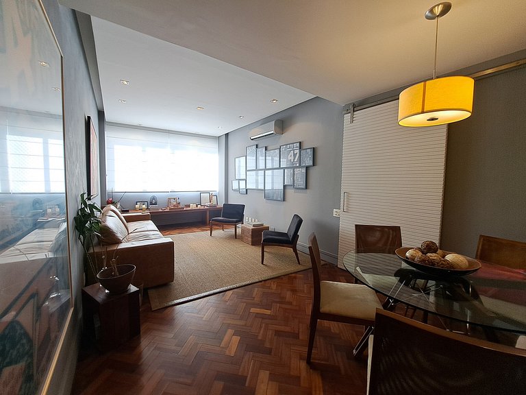 Exclusive Room2 AR VACANCY Copacabana Beach subway - home wi