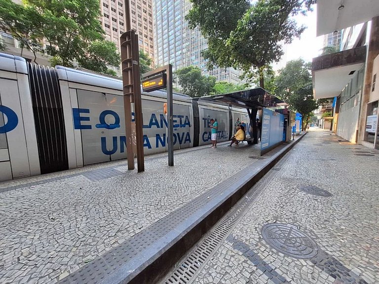 Lindo Flat Av Rio Branco AR metrô Aeroporto LAPA