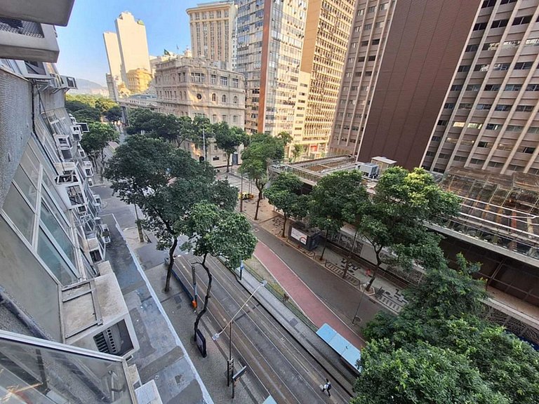 Lindo Flat Av Rio Branco AR metrô Aeroporto LAPA