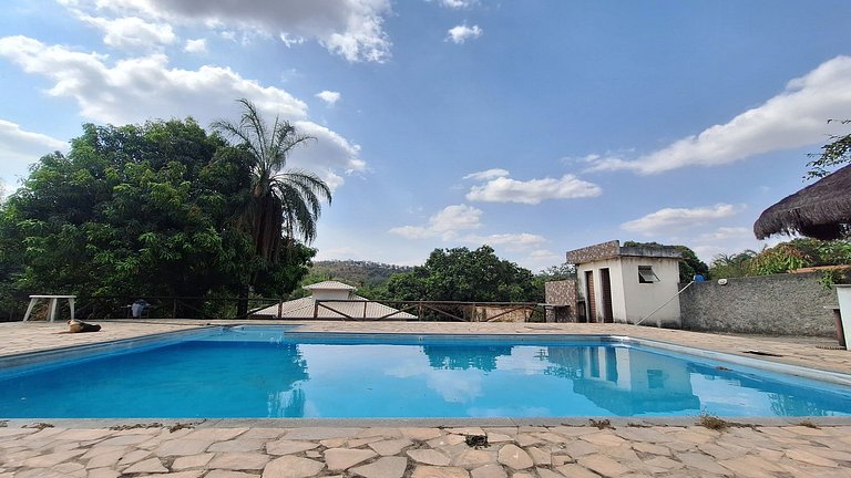 Mega sítio piscina Churasqueira Lago Esmeraldas