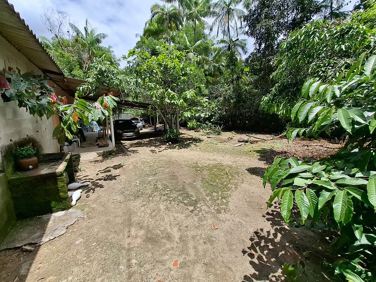 Sítio com Riacho garagem - 3km da Praia UBATUBA SP