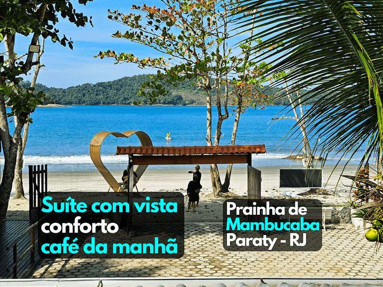 Suite 4 Pessoas vista mar Pousada da Praia Paraty